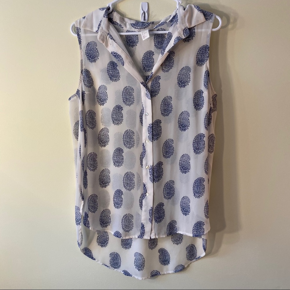 H&M Sleeveless Blouse